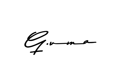 You should practise on your own different ways (Asem Kandis PERSONAL USE) to write your name (G.uma) in signature. don't let someone else do it for you. G.uma signature style 9 images and pictures png