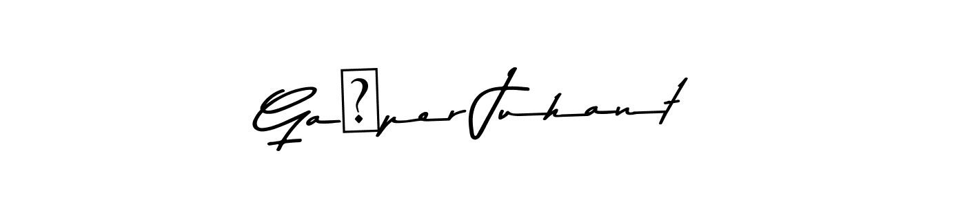 Similarly Asem Kandis PERSONAL USE is the best handwritten signature design. Signature creator online .You can use it as an online autograph creator for name Gašper Juhant. Gašper Juhant signature style 9 images and pictures png