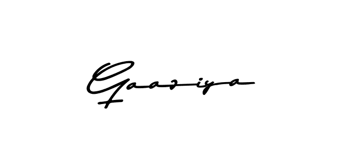 Also You can easily find your signature by using the search form. We will create Gaaziya name handwritten signature images for you free of cost using Asem Kandis PERSONAL USE sign style. Gaaziya signature style 9 images and pictures png