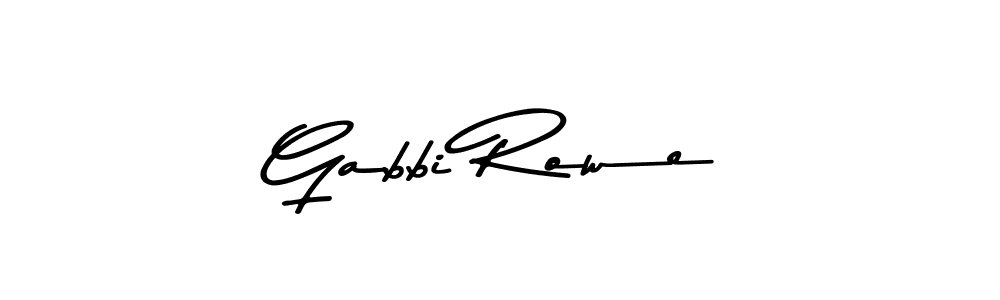 Asem Kandis PERSONAL USE is a professional signature style that is perfect for those who want to add a touch of class to their signature. It is also a great choice for those who want to make their signature more unique. Get Gabbi Rowe name to fancy signature for free. Gabbi Rowe signature style 9 images and pictures png