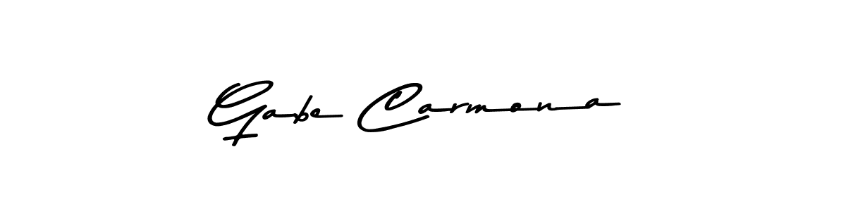 You should practise on your own different ways (Asem Kandis PERSONAL USE) to write your name (Gabe Carmona) in signature. don't let someone else do it for you. Gabe Carmona signature style 9 images and pictures png