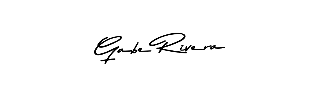 Make a beautiful signature design for name Gabe Rivera. With this signature (Asem Kandis PERSONAL USE) style, you can create a handwritten signature for free. Gabe Rivera signature style 9 images and pictures png