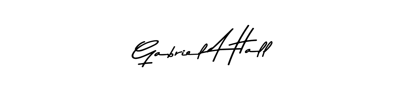 Here are the top 10 professional signature styles for the name Gabriel A Hall. These are the best autograph styles you can use for your name. Gabriel A Hall signature style 9 images and pictures png