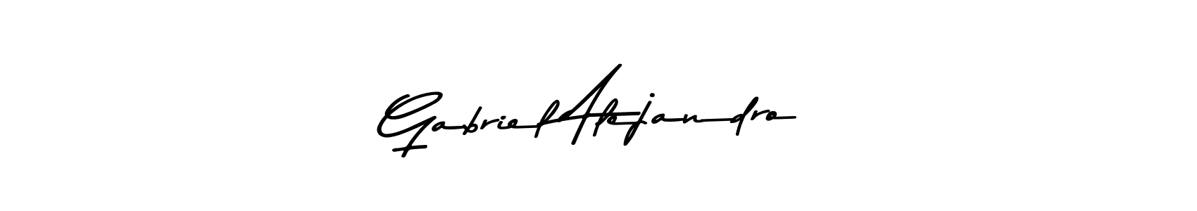How to Draw Gabriel Alejandro signature style? Asem Kandis PERSONAL USE is a latest design signature styles for name Gabriel Alejandro. Gabriel Alejandro signature style 9 images and pictures png