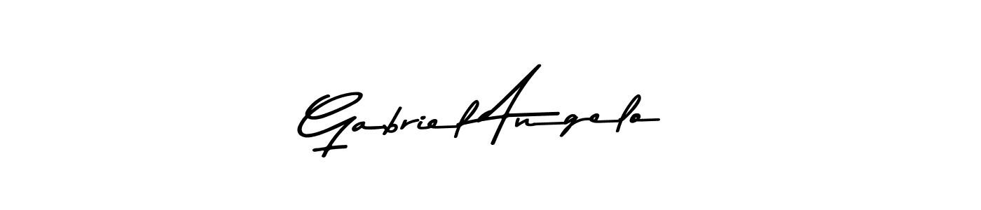 It looks lik you need a new signature style for name Gabriel Angelo. Design unique handwritten (Asem Kandis PERSONAL USE) signature with our free signature maker in just a few clicks. Gabriel Angelo signature style 9 images and pictures png