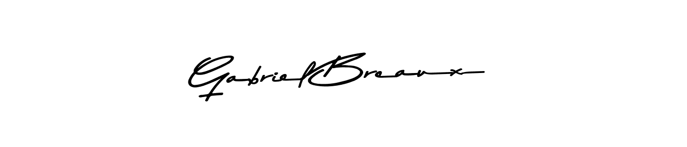 Similarly Asem Kandis PERSONAL USE is the best handwritten signature design. Signature creator online .You can use it as an online autograph creator for name Gabriel Breaux. Gabriel Breaux signature style 9 images and pictures png
