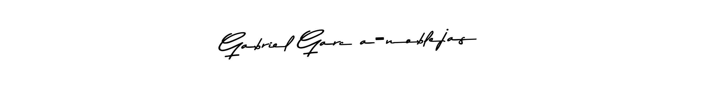 Also we have Gabriel García-noblejas name is the best signature style. Create professional handwritten signature collection using Asem Kandis PERSONAL USE autograph style. Gabriel García-noblejas signature style 9 images and pictures png