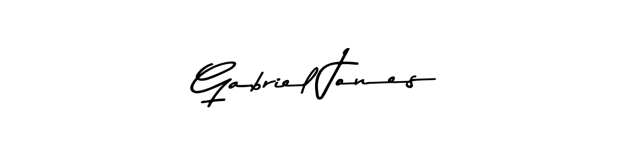 Gabriel Jones stylish signature style. Best Handwritten Sign (Asem Kandis PERSONAL USE) for my name. Handwritten Signature Collection Ideas for my name Gabriel Jones. Gabriel Jones signature style 9 images and pictures png