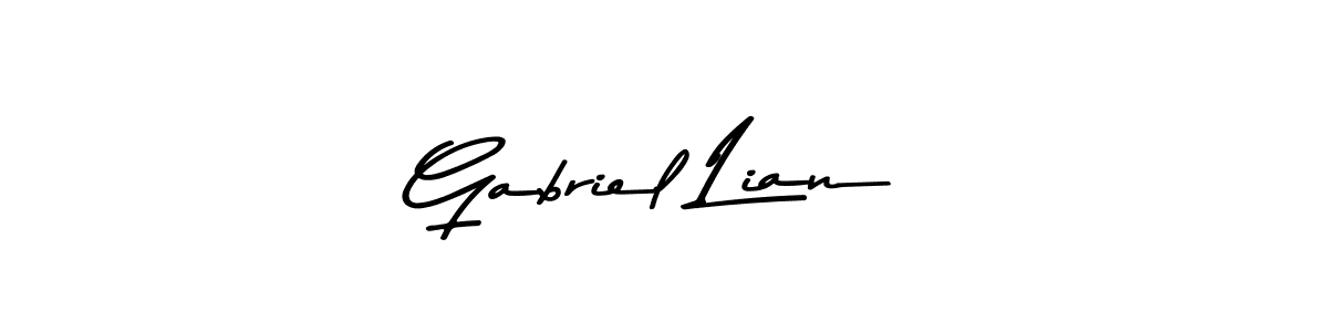 You should practise on your own different ways (Asem Kandis PERSONAL USE) to write your name (Gabriel Lian) in signature. don't let someone else do it for you. Gabriel Lian signature style 9 images and pictures png