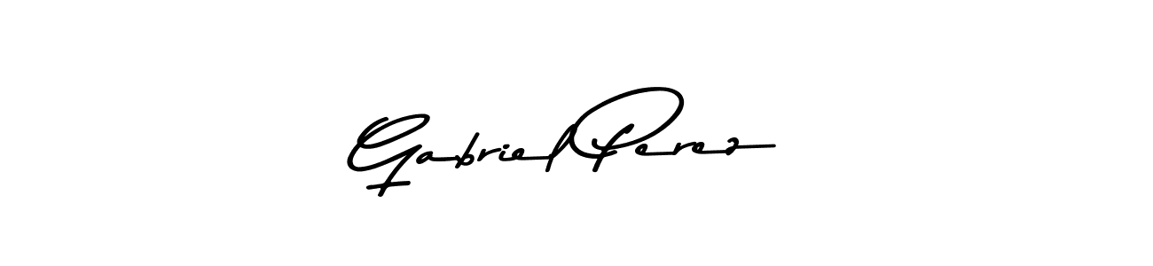 This is the best signature style for the Gabriel Perez name. Also you like these signature font (Asem Kandis PERSONAL USE). Mix name signature. Gabriel Perez signature style 9 images and pictures png