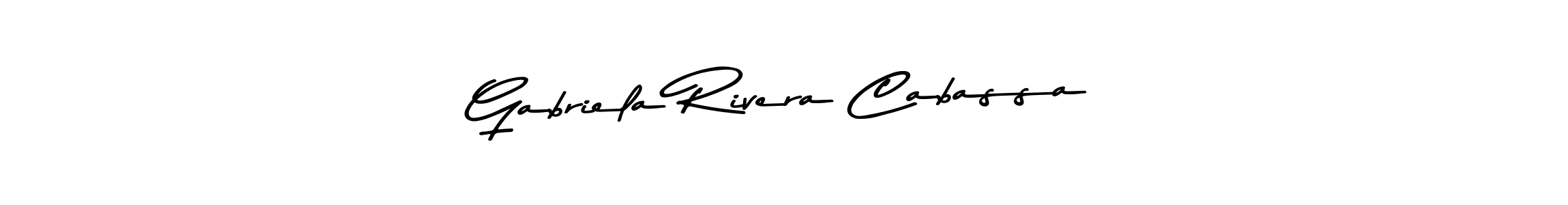 Asem Kandis PERSONAL USE is a professional signature style that is perfect for those who want to add a touch of class to their signature. It is also a great choice for those who want to make their signature more unique. Get Gabriela Rivera Cabassa name to fancy signature for free. Gabriela Rivera Cabassa signature style 9 images and pictures png