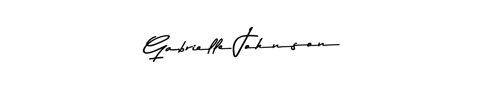 This is the best signature style for the Gabrielle Johnson name. Also you like these signature font (Asem Kandis PERSONAL USE). Mix name signature. Gabrielle Johnson signature style 9 images and pictures png