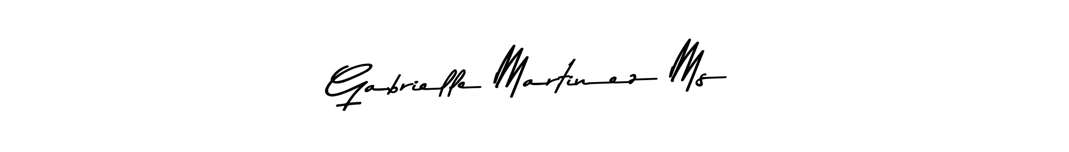 Make a short Gabrielle Martinez Ms signature style. Manage your documents anywhere anytime using Asem Kandis PERSONAL USE. Create and add eSignatures, submit forms, share and send files easily. Gabrielle Martinez Ms signature style 9 images and pictures png