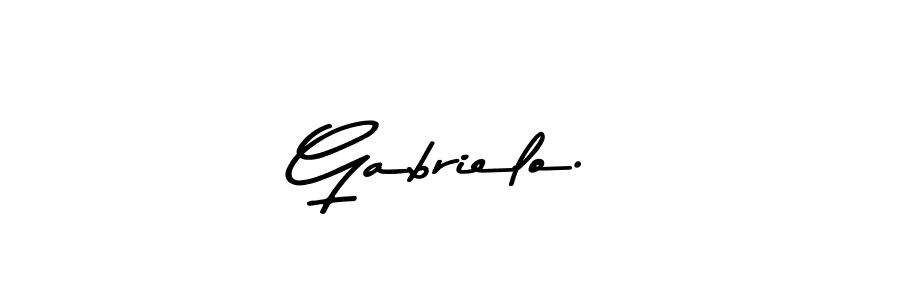 Also You can easily find your signature by using the search form. We will create Gabrielo. name handwritten signature images for you free of cost using Asem Kandis PERSONAL USE sign style. Gabrielo. signature style 9 images and pictures png