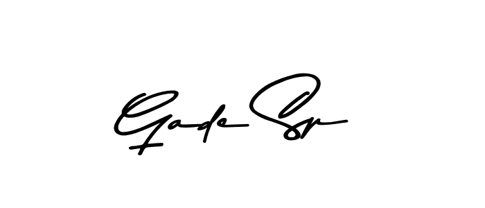 Also You can easily find your signature by using the search form. We will create Gade Sp name handwritten signature images for you free of cost using Asem Kandis PERSONAL USE sign style. Gade Sp signature style 9 images and pictures png