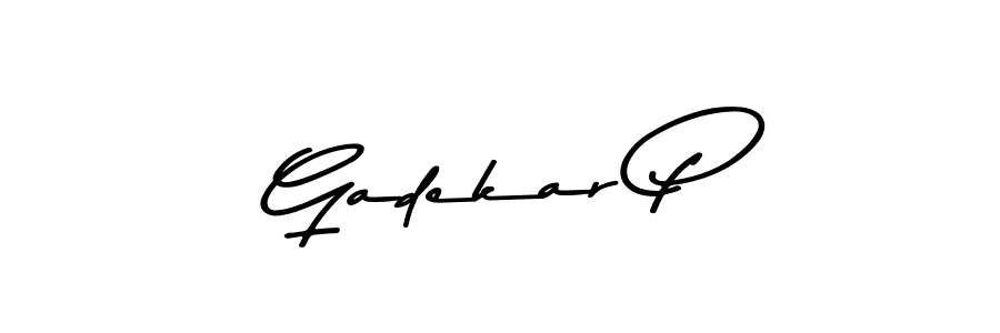 Best and Professional Signature Style for Gadekar P. Asem Kandis PERSONAL USE Best Signature Style Collection. Gadekar P signature style 9 images and pictures png