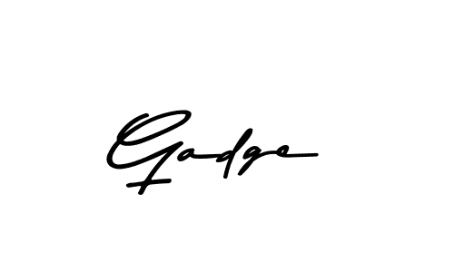 Also we have Gadge name is the best signature style. Create professional handwritten signature collection using Asem Kandis PERSONAL USE autograph style. Gadge signature style 9 images and pictures png