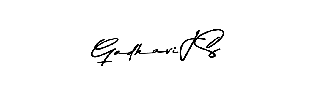 This is the best signature style for the Gadhavi J S name. Also you like these signature font (Asem Kandis PERSONAL USE). Mix name signature. Gadhavi J S signature style 9 images and pictures png