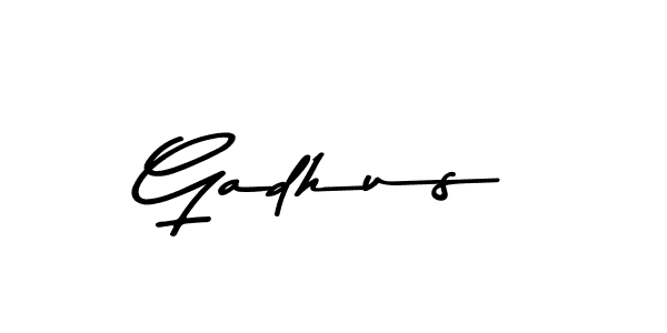 Similarly Asem Kandis PERSONAL USE is the best handwritten signature design. Signature creator online .You can use it as an online autograph creator for name Gadhus. Gadhus signature style 9 images and pictures png