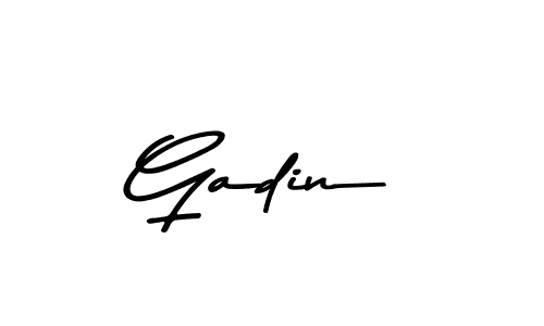 You should practise on your own different ways (Asem Kandis PERSONAL USE) to write your name (Gadin) in signature. don't let someone else do it for you. Gadin signature style 9 images and pictures png