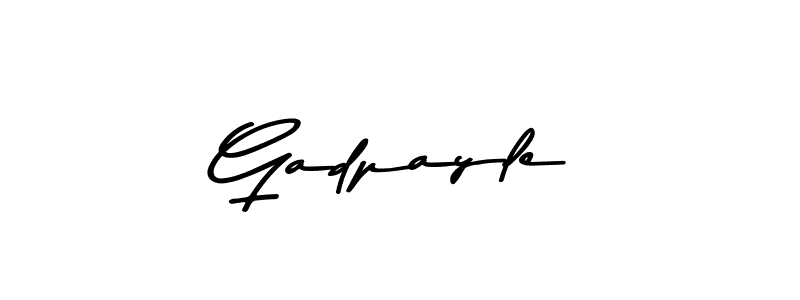 It looks lik you need a new signature style for name Gadpayle. Design unique handwritten (Asem Kandis PERSONAL USE) signature with our free signature maker in just a few clicks. Gadpayle signature style 9 images and pictures png