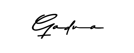 You can use this online signature creator to create a handwritten signature for the name Gadua. This is the best online autograph maker. Gadua signature style 9 images and pictures png
