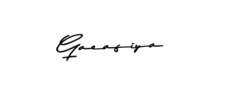 Gaeasiya stylish signature style. Best Handwritten Sign (Asem Kandis PERSONAL USE) for my name. Handwritten Signature Collection Ideas for my name Gaeasiya. Gaeasiya signature style 9 images and pictures png