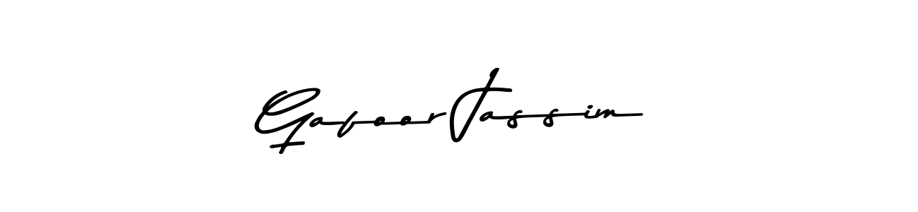 This is the best signature style for the Gafoor Jassim name. Also you like these signature font (Asem Kandis PERSONAL USE). Mix name signature. Gafoor Jassim signature style 9 images and pictures png