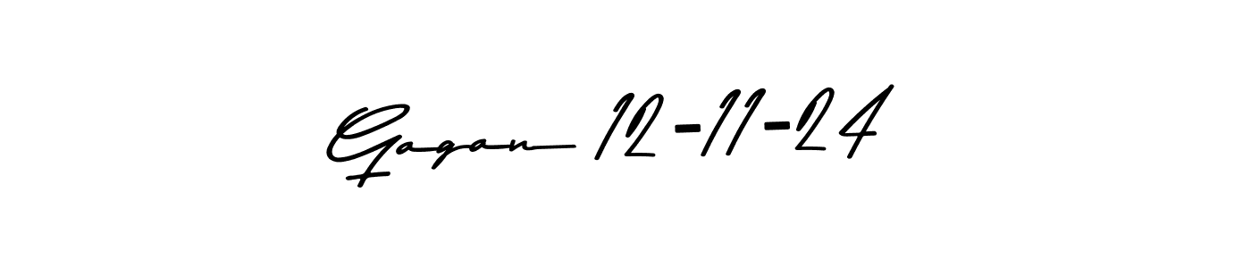 Make a beautiful signature design for name Gagan 12-11-24. Use this online signature maker to create a handwritten signature for free. Gagan 12-11-24 signature style 9 images and pictures png