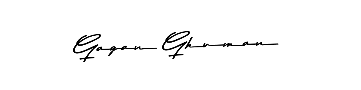 Asem Kandis PERSONAL USE is a professional signature style that is perfect for those who want to add a touch of class to their signature. It is also a great choice for those who want to make their signature more unique. Get Gagan Ghuman name to fancy signature for free. Gagan Ghuman signature style 9 images and pictures png