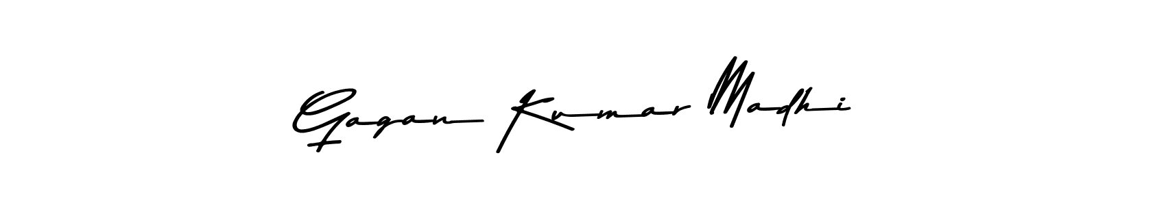 How to make Gagan Kumar Madhi signature? Asem Kandis PERSONAL USE is a professional autograph style. Create handwritten signature for Gagan Kumar Madhi name. Gagan Kumar Madhi signature style 9 images and pictures png