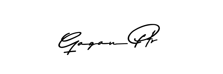 Also You can easily find your signature by using the search form. We will create Gagan Ptr name handwritten signature images for you free of cost using Asem Kandis PERSONAL USE sign style. Gagan Ptr signature style 9 images and pictures png