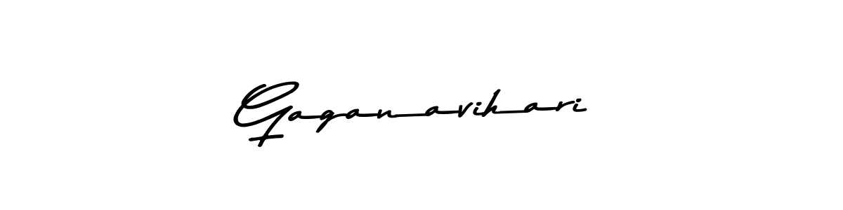 Also we have Gaganavihari name is the best signature style. Create professional handwritten signature collection using Asem Kandis PERSONAL USE autograph style. Gaganavihari signature style 9 images and pictures png