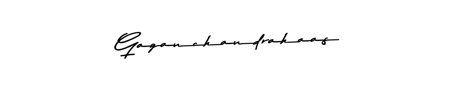 How to make Gaganchandrahaas signature? Asem Kandis PERSONAL USE is a professional autograph style. Create handwritten signature for Gaganchandrahaas name. Gaganchandrahaas signature style 9 images and pictures png