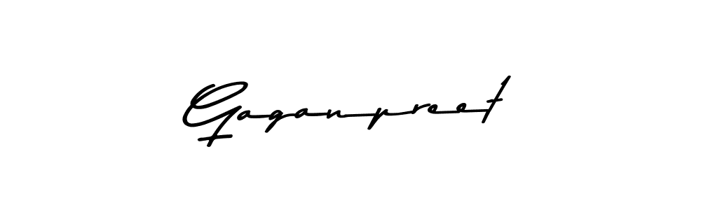 Use a signature maker to create a handwritten signature online. With this signature software, you can design (Asem Kandis PERSONAL USE) your own signature for name Gaganpreet. Gaganpreet signature style 9 images and pictures png