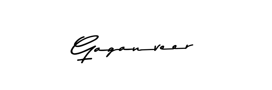 Also we have Gaganveer name is the best signature style. Create professional handwritten signature collection using Asem Kandis PERSONAL USE autograph style. Gaganveer signature style 9 images and pictures png