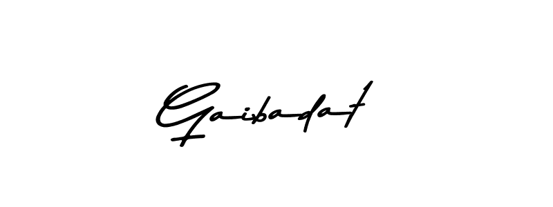 Design your own signature with our free online signature maker. With this signature software, you can create a handwritten (Asem Kandis PERSONAL USE) signature for name Gaibadat. Gaibadat signature style 9 images and pictures png
