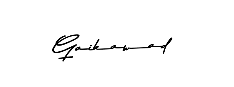 How to make Gaikawad signature? Asem Kandis PERSONAL USE is a professional autograph style. Create handwritten signature for Gaikawad name. Gaikawad signature style 9 images and pictures png