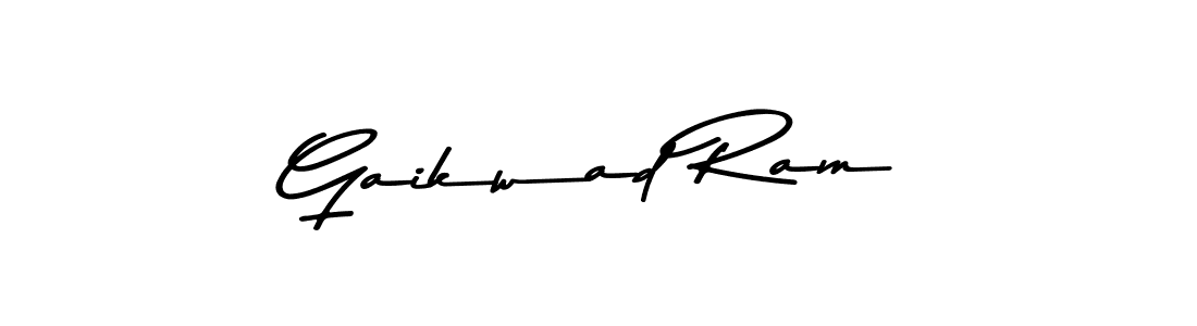 How to make Gaikwad Ram signature? Asem Kandis PERSONAL USE is a professional autograph style. Create handwritten signature for Gaikwad Ram name. Gaikwad Ram signature style 9 images and pictures png