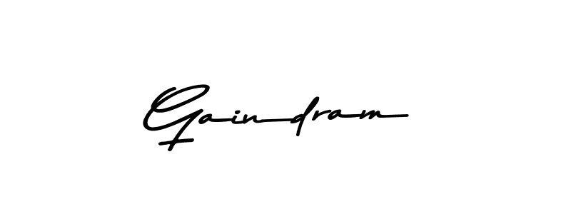 You should practise on your own different ways (Asem Kandis PERSONAL USE) to write your name (Gaindram) in signature. don't let someone else do it for you. Gaindram signature style 9 images and pictures png