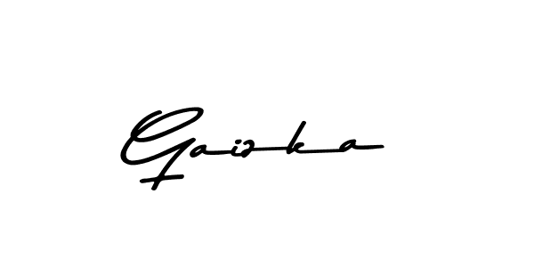 How to make Gaizka signature? Asem Kandis PERSONAL USE is a professional autograph style. Create handwritten signature for Gaizka name. Gaizka signature style 9 images and pictures png