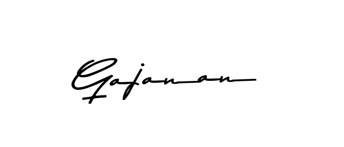 How to make Gajanan name signature. Use Asem Kandis PERSONAL USE style for creating short signs online. This is the latest handwritten sign. Gajanan signature style 9 images and pictures png