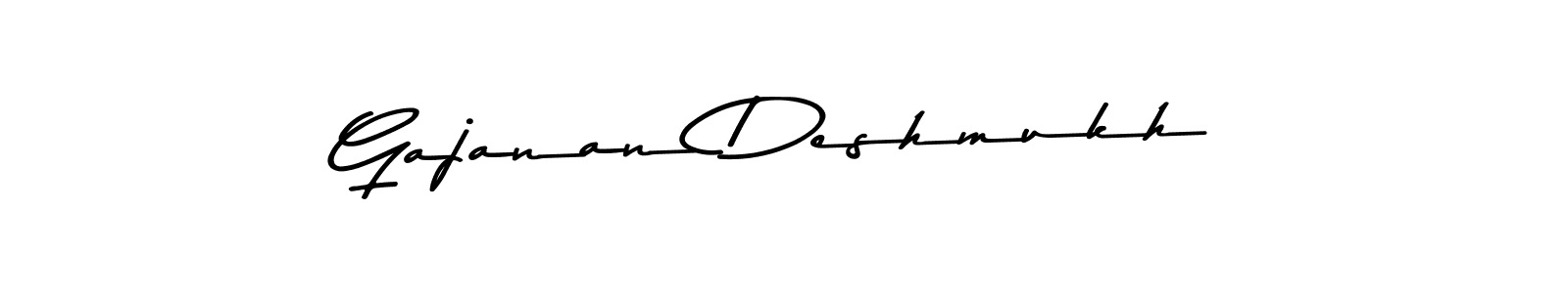 Also we have Gajanan Deshmukh name is the best signature style. Create professional handwritten signature collection using Asem Kandis PERSONAL USE autograph style. Gajanan Deshmukh signature style 9 images and pictures png