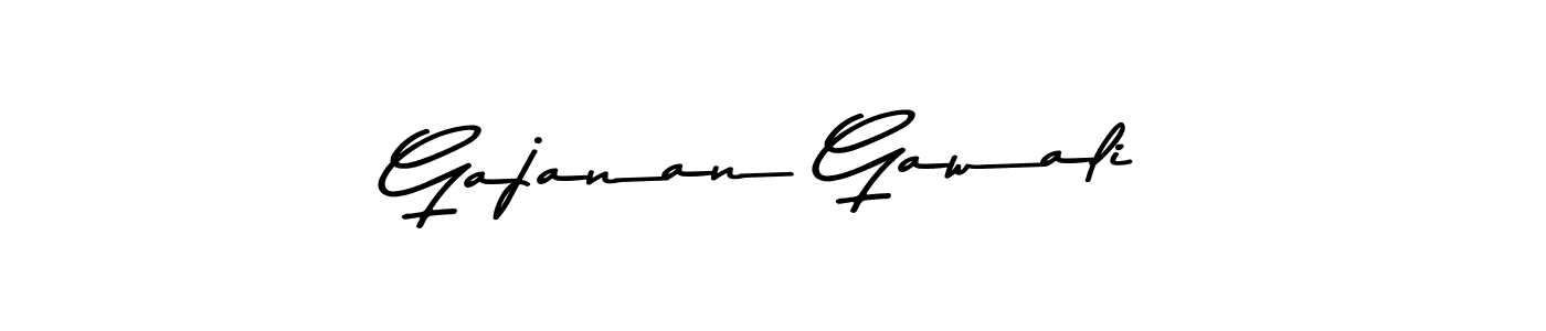 How to make Gajanan Gawali signature? Asem Kandis PERSONAL USE is a professional autograph style. Create handwritten signature for Gajanan Gawali name. Gajanan Gawali signature style 9 images and pictures png