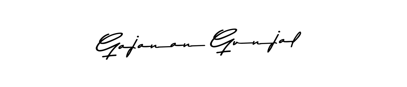 How to make Gajanan Gunjal signature? Asem Kandis PERSONAL USE is a professional autograph style. Create handwritten signature for Gajanan Gunjal name. Gajanan Gunjal signature style 9 images and pictures png