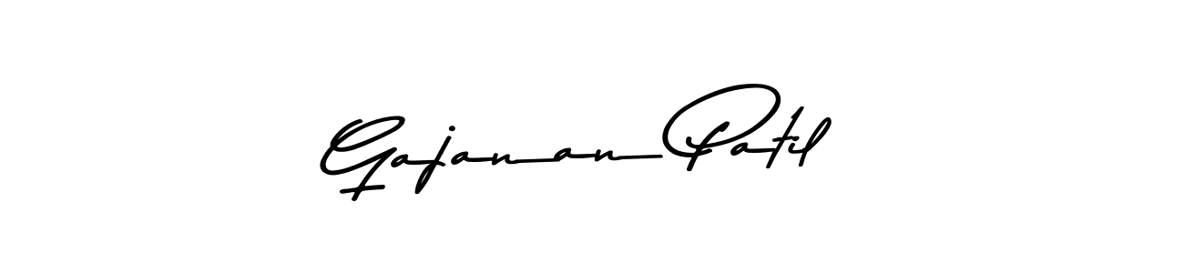 Use a signature maker to create a handwritten signature online. With this signature software, you can design (Asem Kandis PERSONAL USE) your own signature for name Gajanan Patil. Gajanan Patil signature style 9 images and pictures png