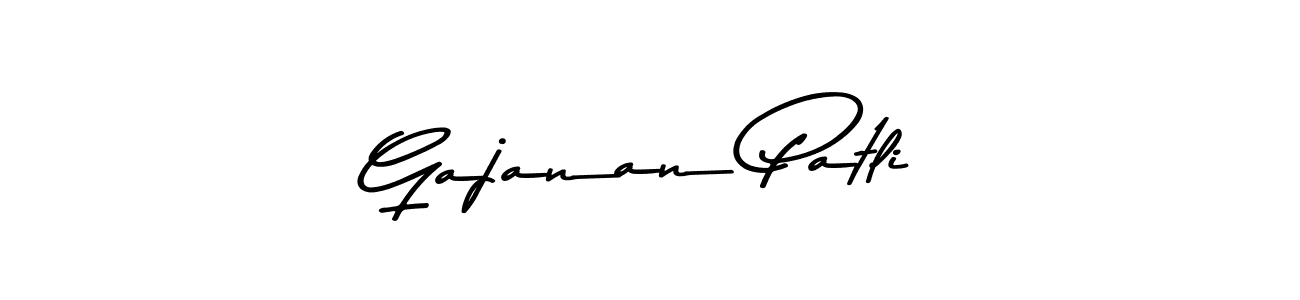 Also we have Gajanan Patli name is the best signature style. Create professional handwritten signature collection using Asem Kandis PERSONAL USE autograph style. Gajanan Patli signature style 9 images and pictures png