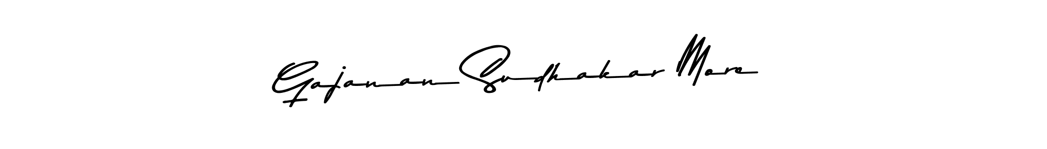 You should practise on your own different ways (Asem Kandis PERSONAL USE) to write your name (Gajanan Sudhakar More) in signature. don't let someone else do it for you. Gajanan Sudhakar More signature style 9 images and pictures png