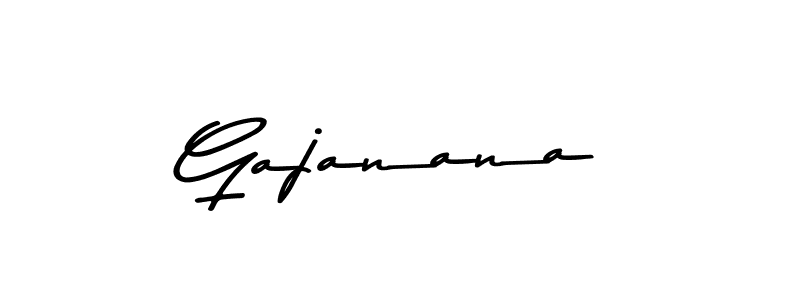 Gajanana stylish signature style. Best Handwritten Sign (Asem Kandis PERSONAL USE) for my name. Handwritten Signature Collection Ideas for my name Gajanana. Gajanana signature style 9 images and pictures png