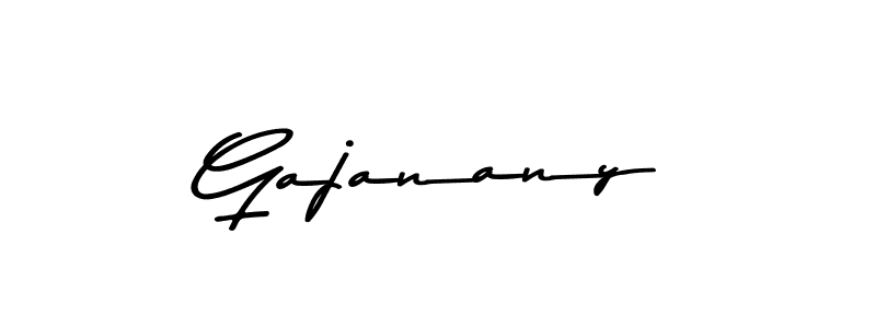 Similarly Asem Kandis PERSONAL USE is the best handwritten signature design. Signature creator online .You can use it as an online autograph creator for name Gajanany. Gajanany signature style 9 images and pictures png